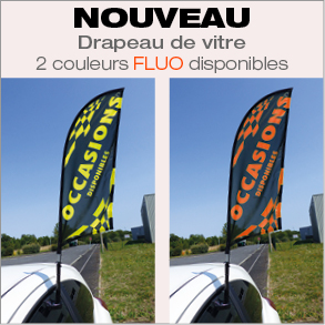 Drapeaux de vitre